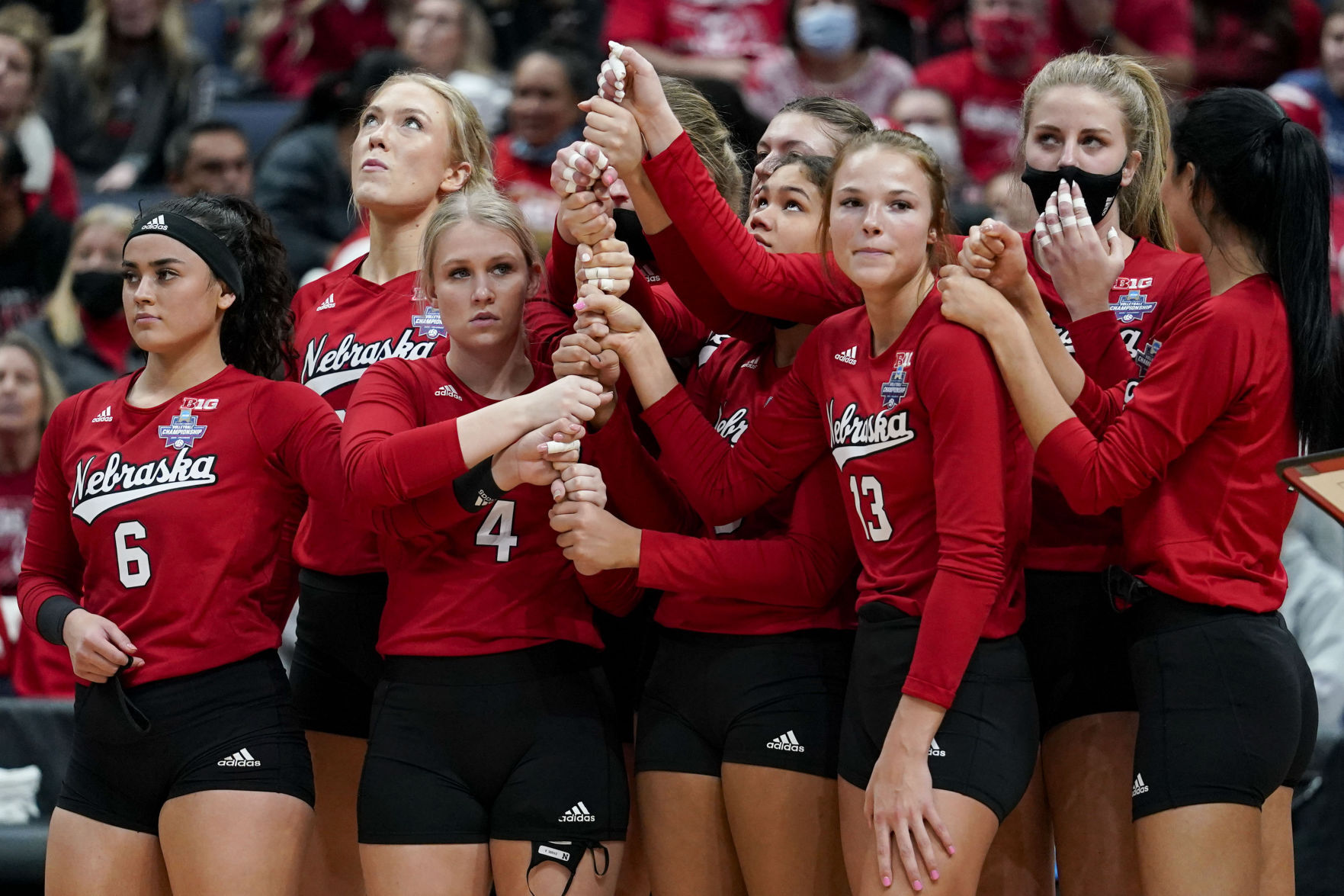 NCAA Wisconsin Nebraska Volleyball